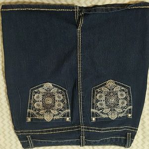 Nine West Jean skirt